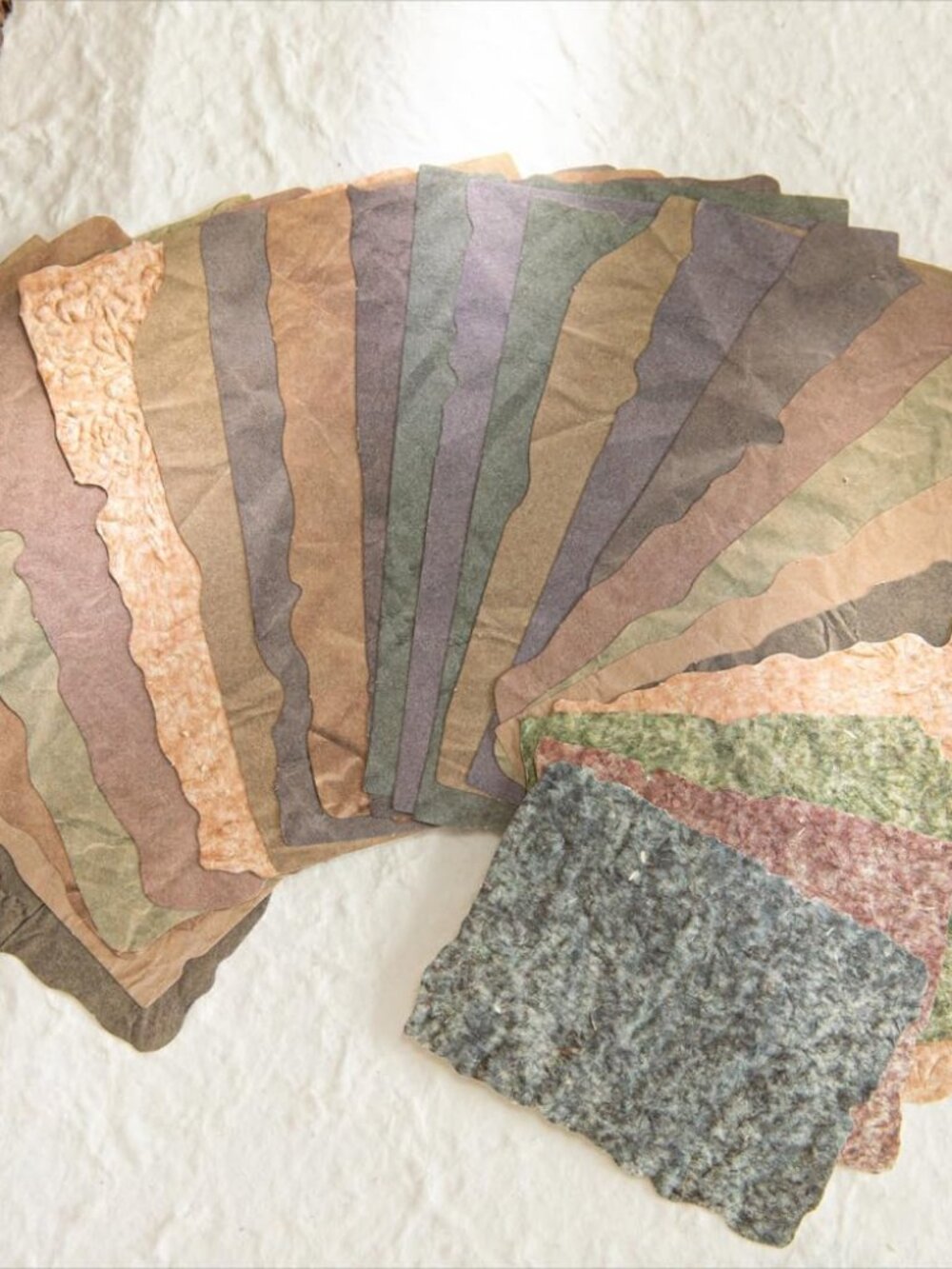 84 Sheets Small Textured Scrapbook Paper and 3D Embossed Collage Paper, Vintage - Picture 9 of 9
